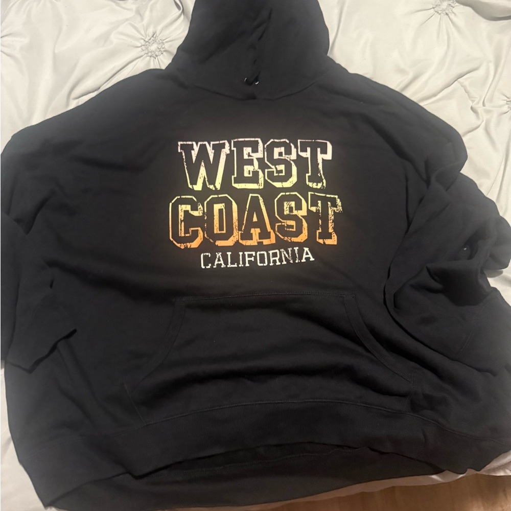 NWT Torrid Black West Coast Hoodie